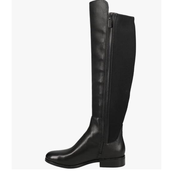 Cole Haan Isabelle Over the Knee Boots 7 Black NWOT Tall Riding Academia Capsule - Picture 2 of 10